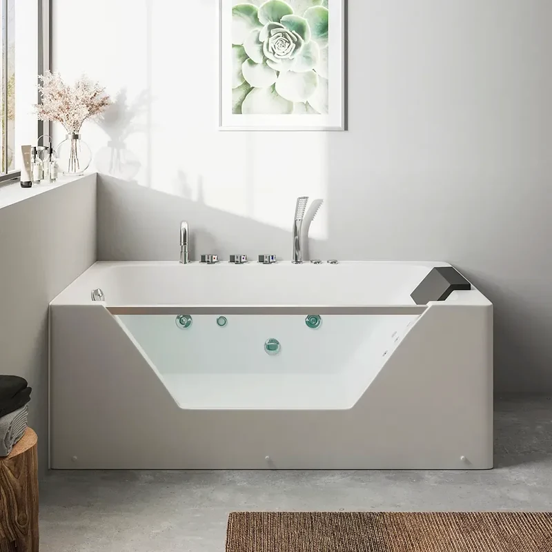 Vasca idromassaggio per interno 170x80 cm design moderno | Chill Eco