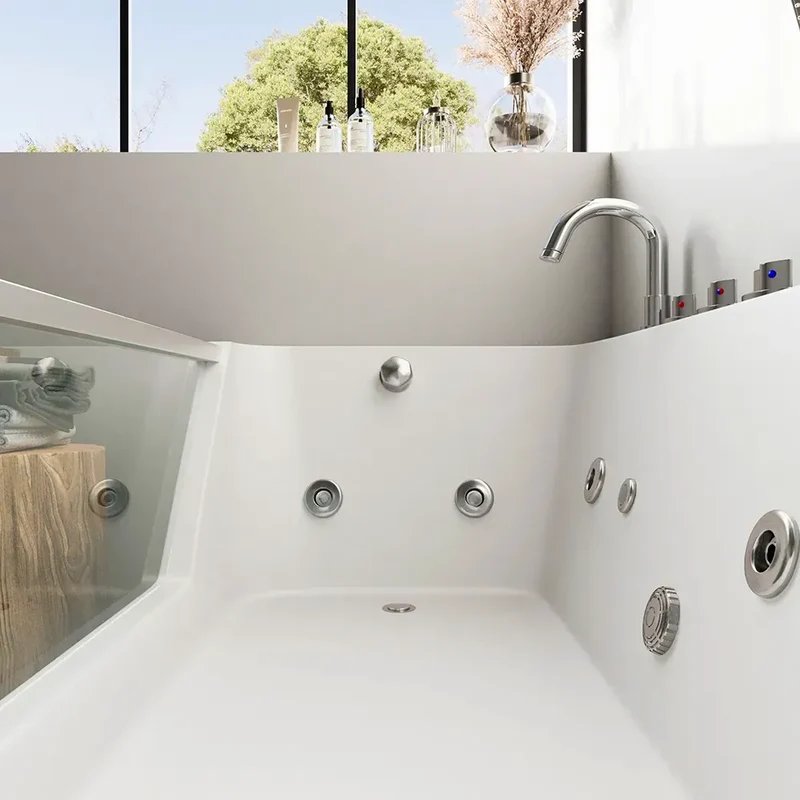 Vasca idromassaggio per interno 170x80 cm design moderno | Chill Eco