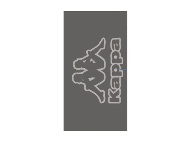 Kappa telo mare velour 86x160cm soft grigio