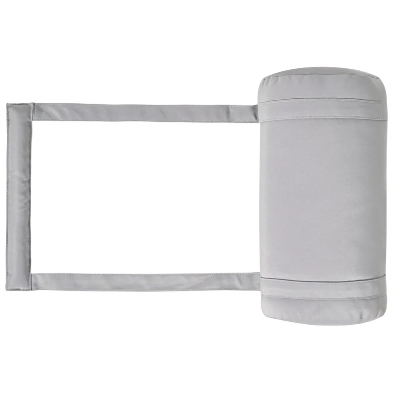 Cuscino per lettino prendisole con poggiatesta per lettino solare Resistente ai raggi UV grigio chiaro esterno bordo piscina