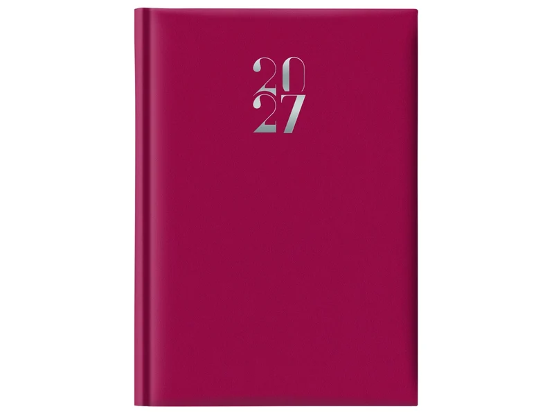 Agenda 2027 Egadi 14,5x20,5cm giornaliera sabato e domenica abbinati rubino