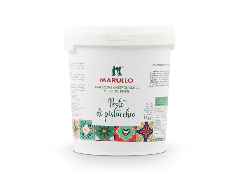 Marullo pesto salato di pistacchio 60% confezione da 1kg