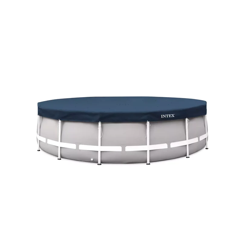 Intex Telo per copertura piscina rotonda D457 cm Blu