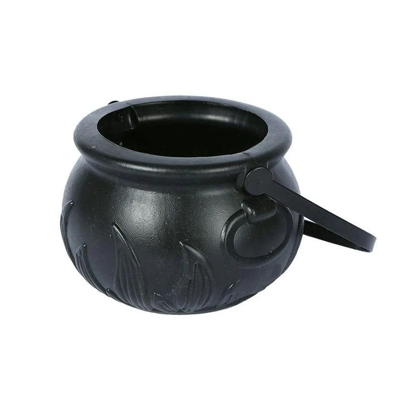 Halloween Witch’s Cauldron with Fog Generator and LED Lights for Home Decoration