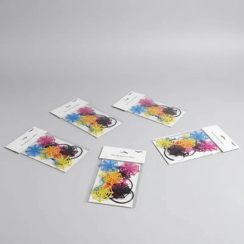 Halloween Sticky Stretchy Spider Webs, Scary Decorations for Parties and Windows, Artificial Spider Webs