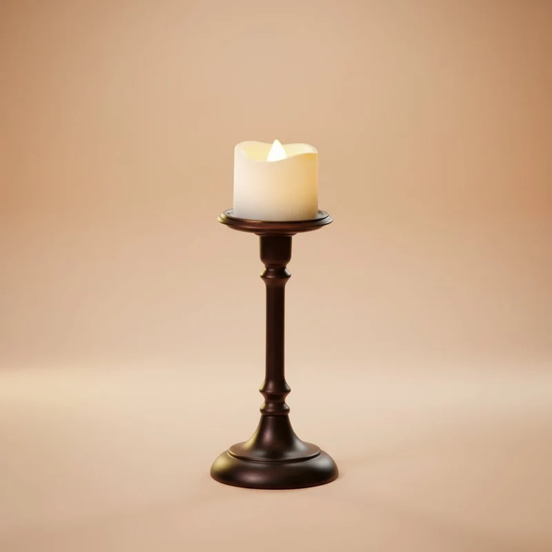Halloween LED Battery-Operated Flameless Decorative Tealight Candles, Set of 24 Pieces
