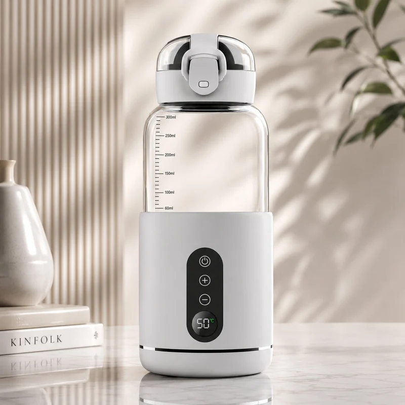 Mobiler USB-Babyflaschenwärmer mit LED-Anzeige | FlaschenSamt
