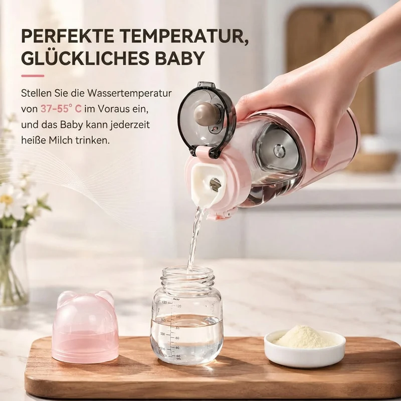 Mobiler USB-Babyflaschenwärmer mit LED-Anzeige | FlaschenSamt