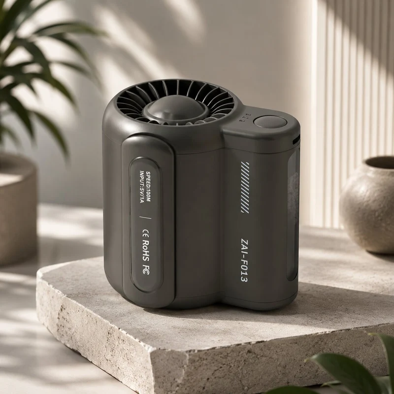 Gürtelventilator mit Clip und 3 Geschwindigkeitsstufen | Taillenbrise