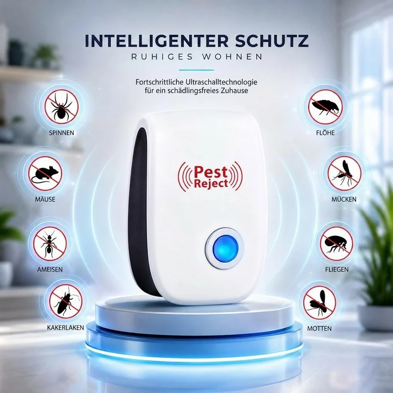 Ultraschall Schädlingsvertreiber Stecker | SchallSchild