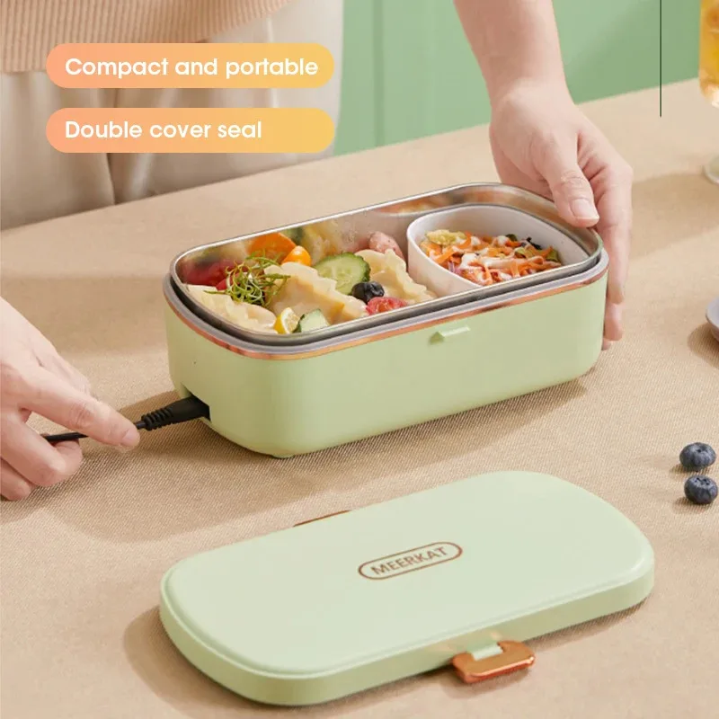 Elektrische Lunchbox – 900 ml RVS Bak met 36W Verwarming
