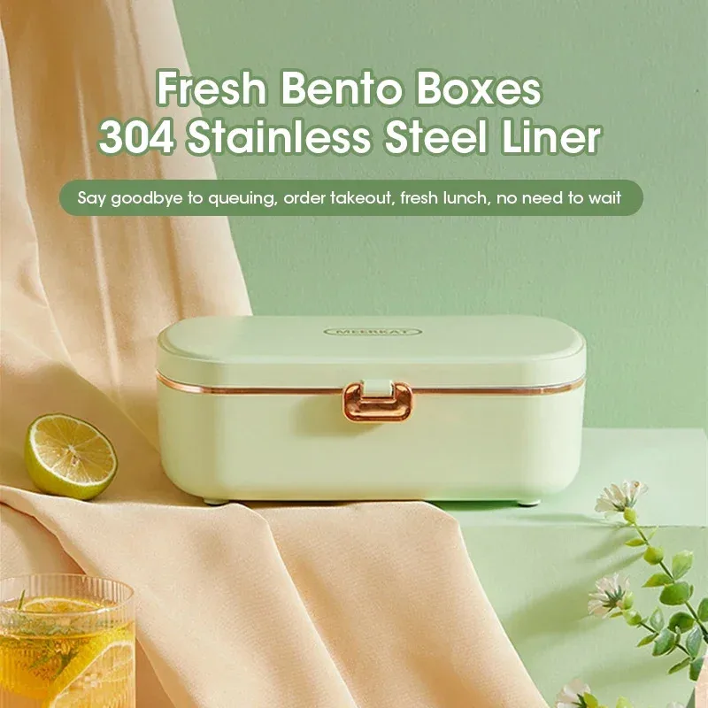 Elektrische Lunchbox – 900 ml RVS Bak met 36W Verwarming