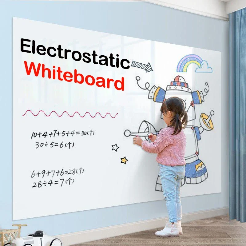 Statisch Whiteboard – Herbruikbaar, Uitwisbaar & Zonder Lijm