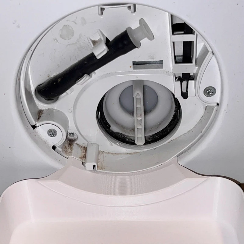Clothes Washer Drain Pan with Water Catch Tray and Low Profile Basin Design