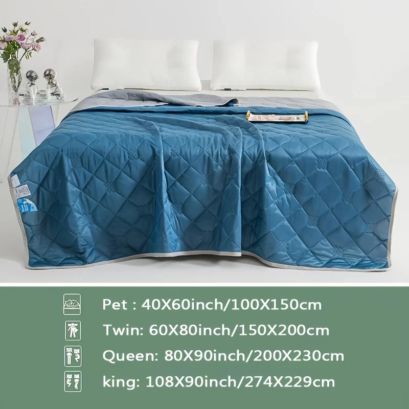 Light Cooling Blanket Soft Breathable Cover for Sleeping
