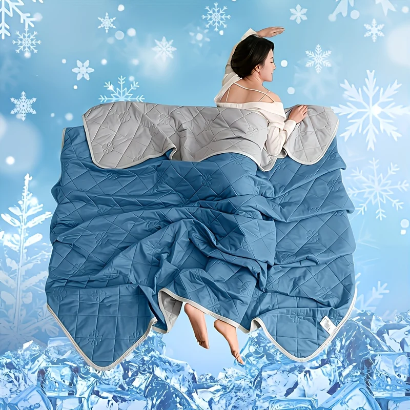 Light Cooling Blanket Soft Breathable Cover for Sleeping
