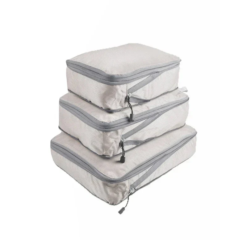 Travel Organizer Set with Compression and Mesh