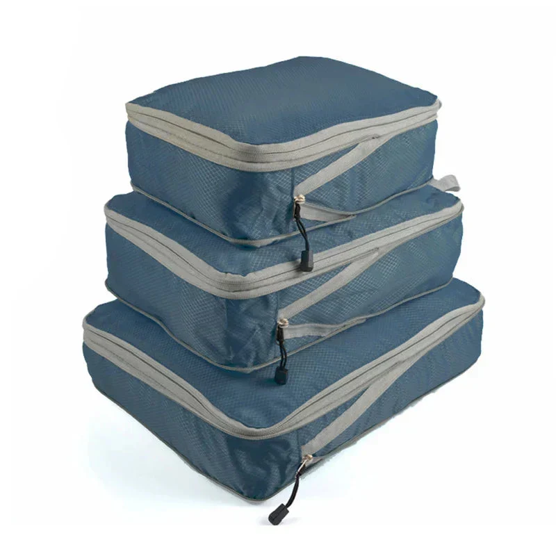 Travel Organizer Set with Compression and Mesh