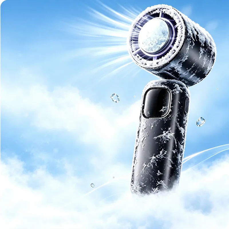 Portable Bladeless Neck Fan 8000mAh USB