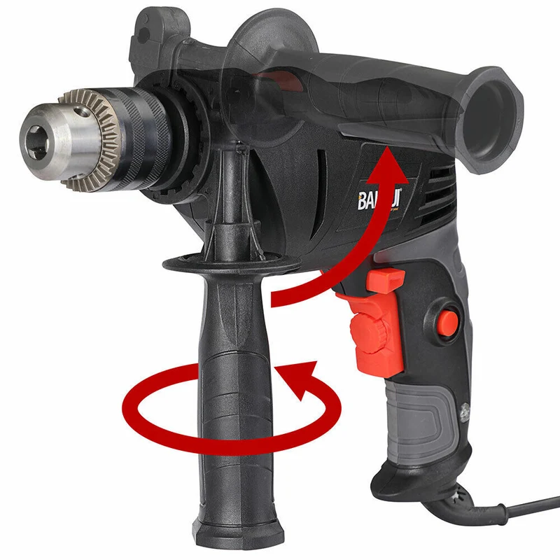 Trapano Elettrico a Percussione 810W Velocita Regolabile 2800rpm Mandrino 13mm