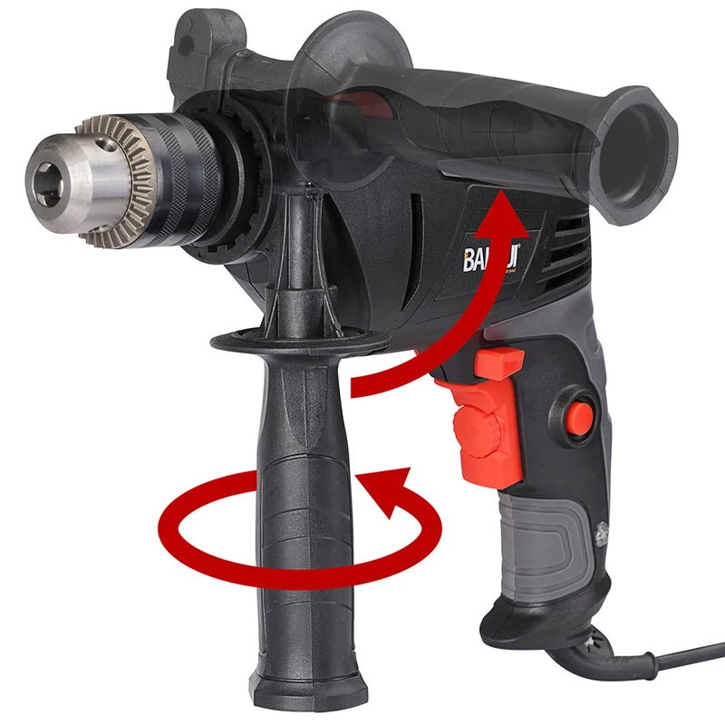Trapano Elettrico a Percussione 810W Velocita Regolabile 2800rpm Mandrino 13mm