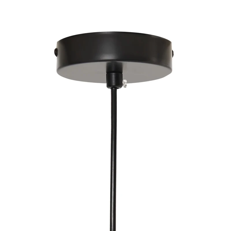 Lampada a sospensione in metallo rosso lucido moderna di ispirazione vintage di forma arrotondata
