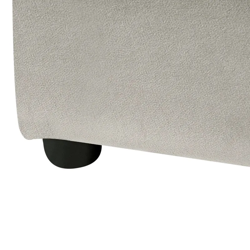 Letto matrimoniale ad acqua in velluto tortora 160 x 200 cm classico minimalista