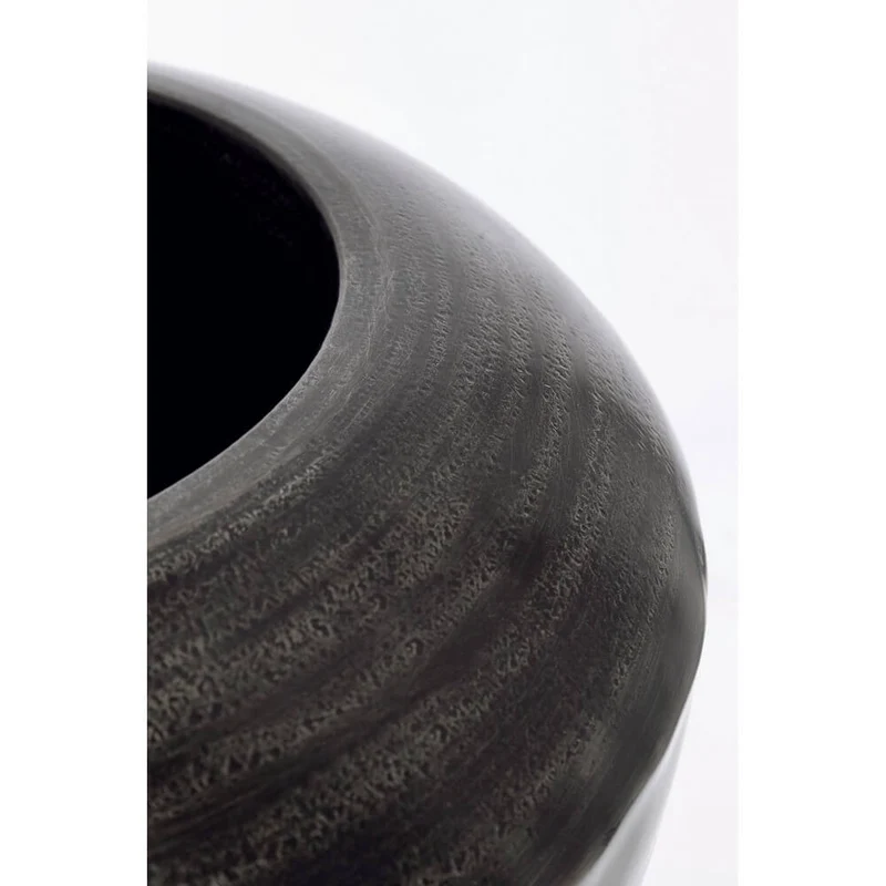 Porta Vaso in Alluminio Artigianale Stile Etnico Dorato - MISTRAL