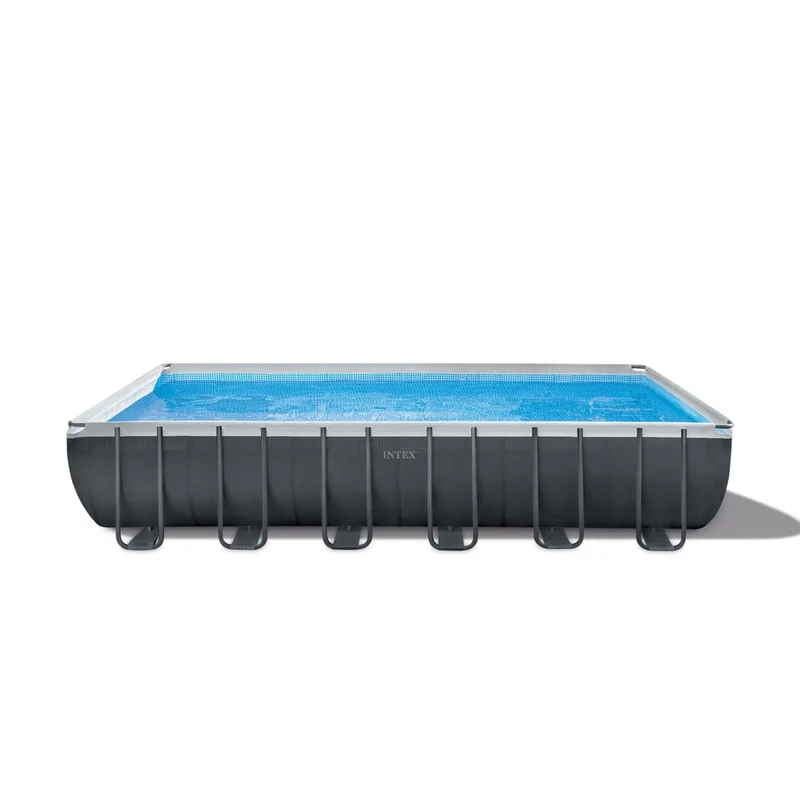 Piscina Rettangolare Ultra XTR Frame 732cm x 366cm x 132cm Antracite Intex