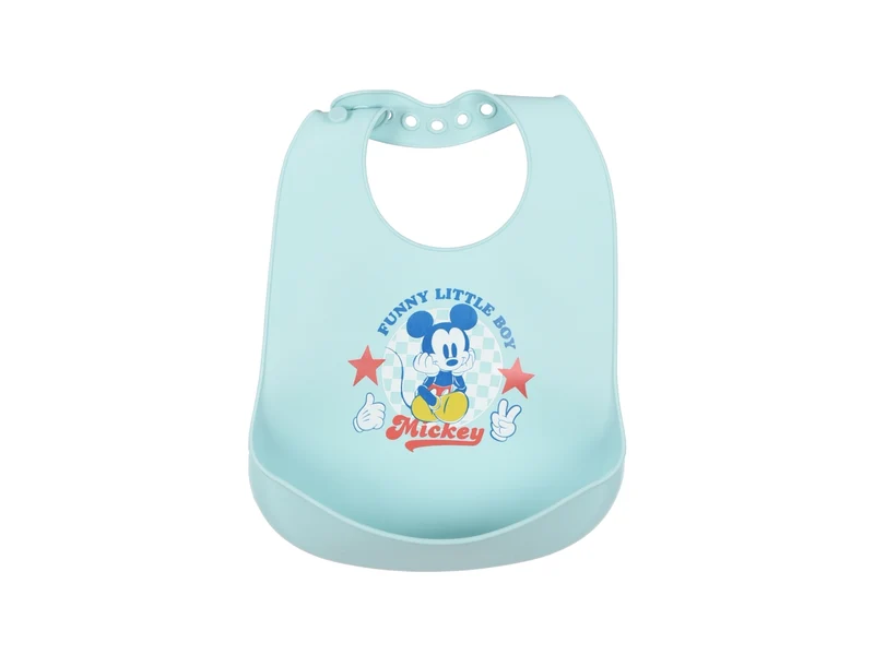 Mickey bavette 30x23cm silicone