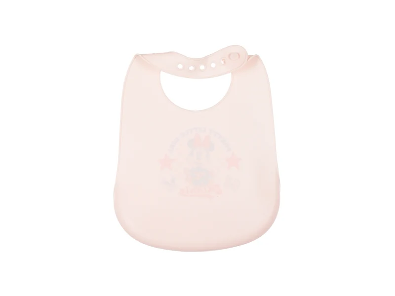 Minnie bavette 30x23cm silicone
