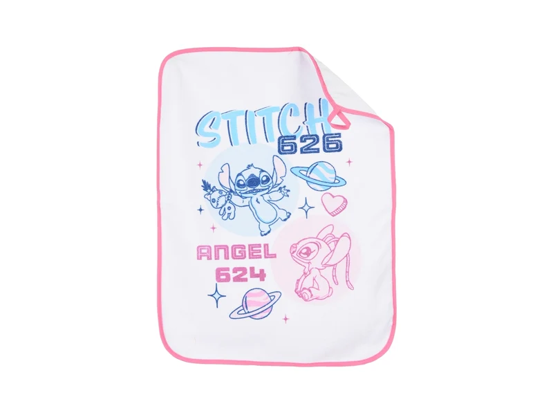 Lilo e stitch set 3pz bavaglino+nappe+sacca