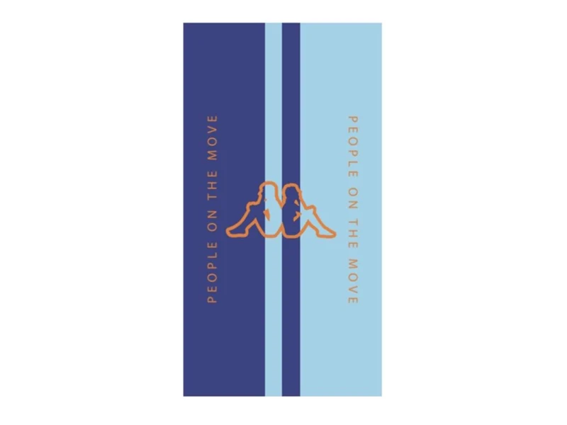 Kappa telo mare velour 86x160cm move blu