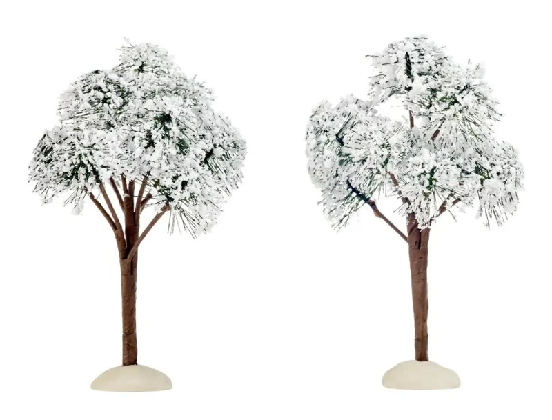 Mountain Pine Set of 2 Verde e Bianco Luville