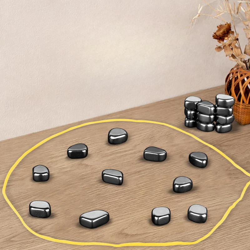 Magnetic Chess Game with Strategy Board Set and Portable Drawstring Bag