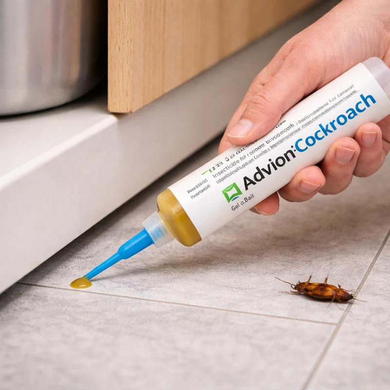 German Cockroach Gel Bait Syringe with Precision Applicator Nozzle