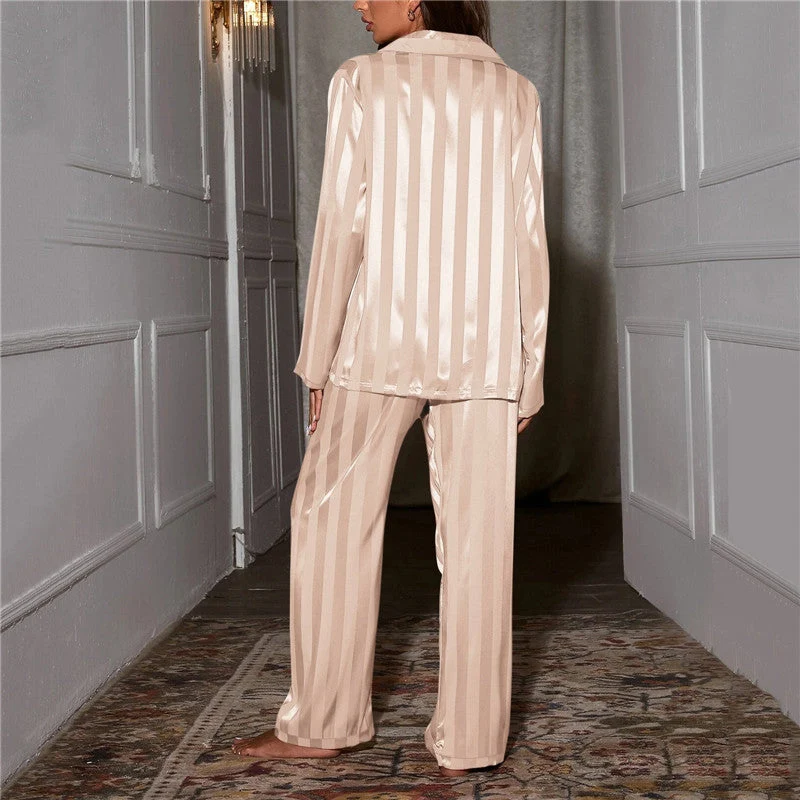 Satin Pyjama Set Damen | Seidenkuss