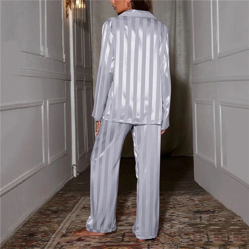 Satin Pyjama Set Damen | Seidenkuss