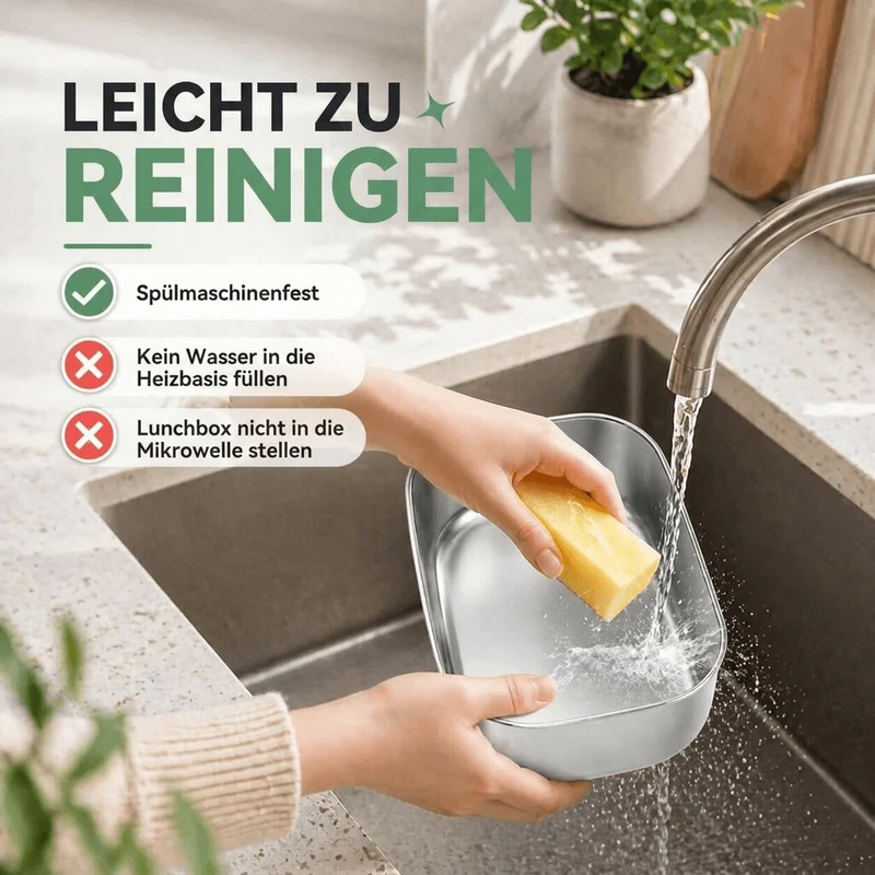 Elektrische Lunchbox mit Heizung | Mahlwärme