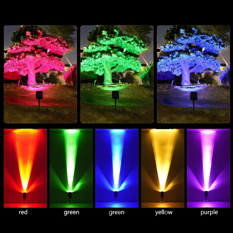 Solar Tuinspot – Verstelbare LED Spot met Zoomfunctie & IP65 Design