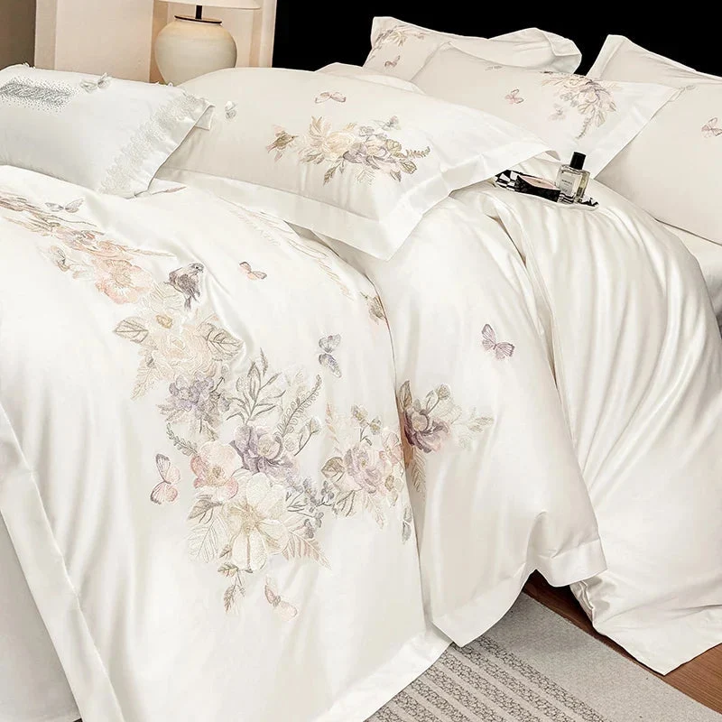 Egyptian Cotton beddengoedset 600 TC – geborduurd met lakenkeuze