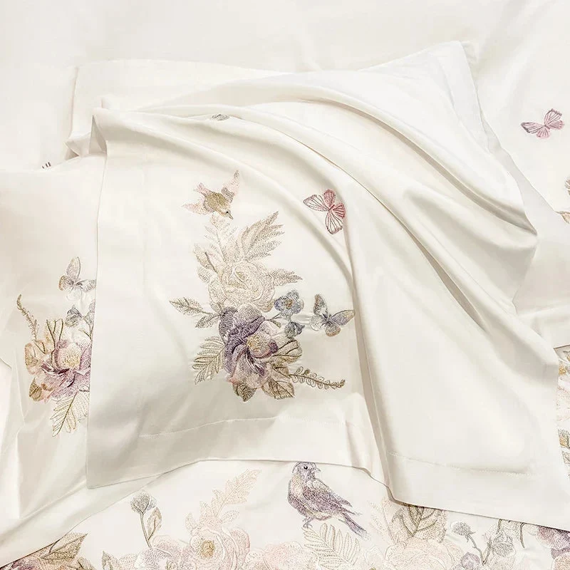 Egyptian Cotton beddengoedset 600 TC – geborduurd met lakenkeuze