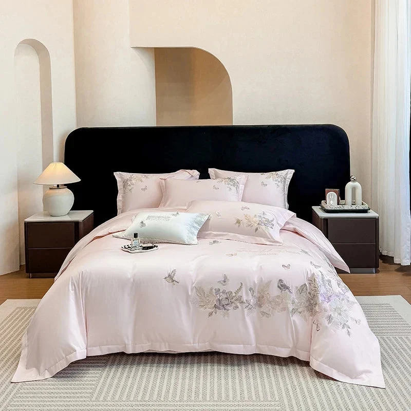Egyptian Cotton beddengoedset 600 TC – geborduurd met lakenkeuze