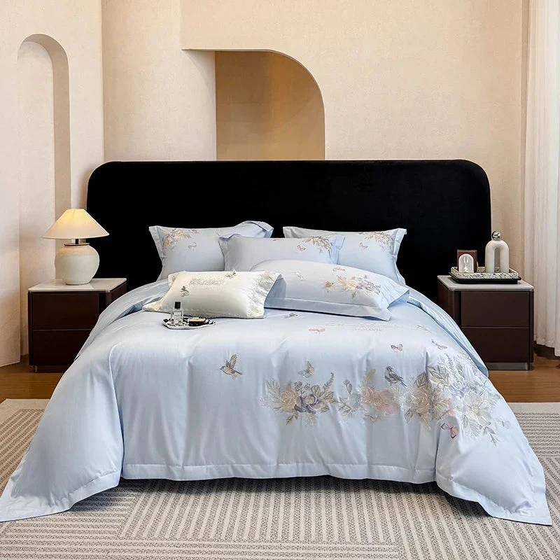 Egyptian Cotton beddengoedset 600 TC – geborduurd met lakenkeuze