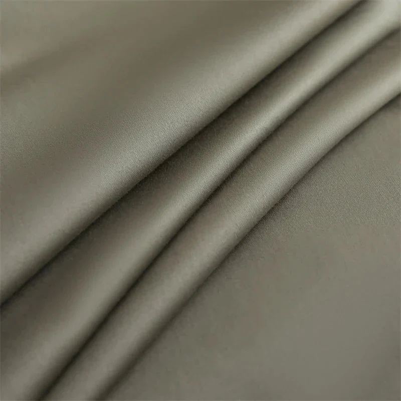 Egyptian Cotton dekbedovertrekset – Dubbelzijdig uni-design met sierbies
