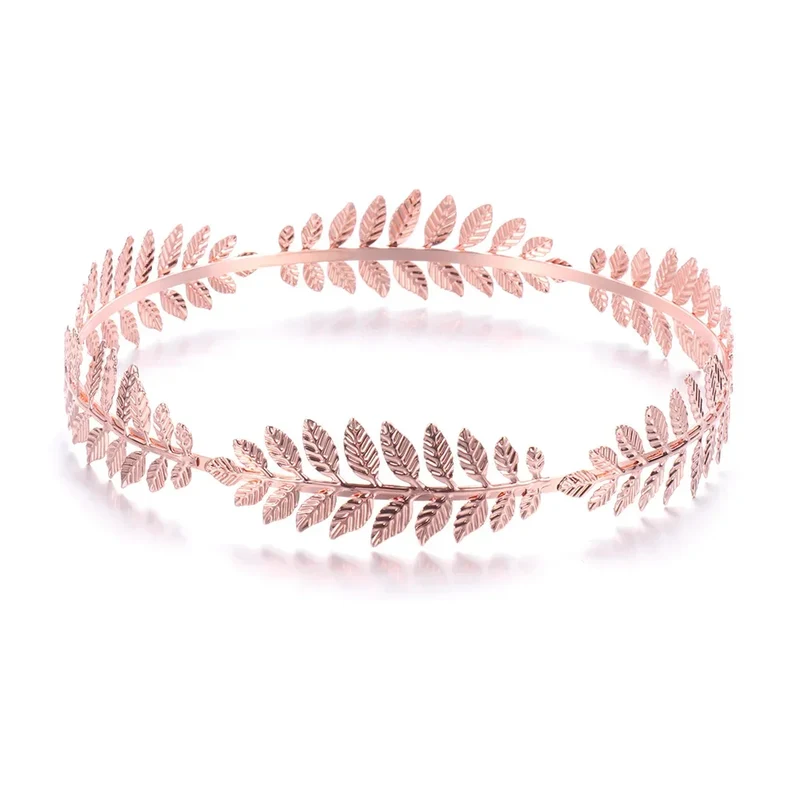 Gouden haarband bruiloft – Odyssee haarband carnaval hoofdtooi