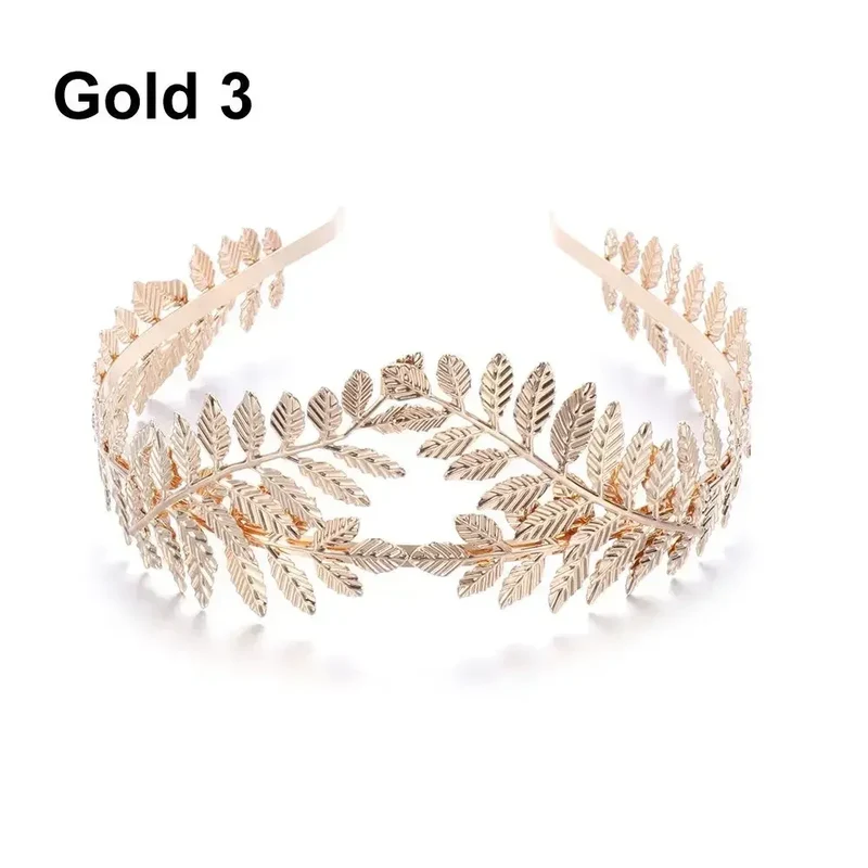 Gouden haarband bruiloft – Odyssee haarband carnaval hoofdtooi