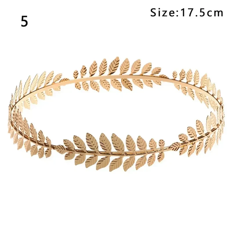 Gouden haarband bruiloft – Odyssee haarband carnaval hoofdtooi