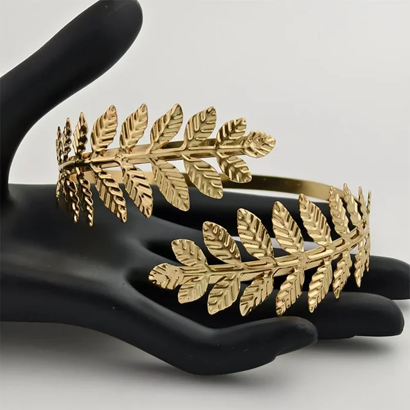 Gouden bovenarmband Grieks – Odyssee sieraad cadeau voor haar