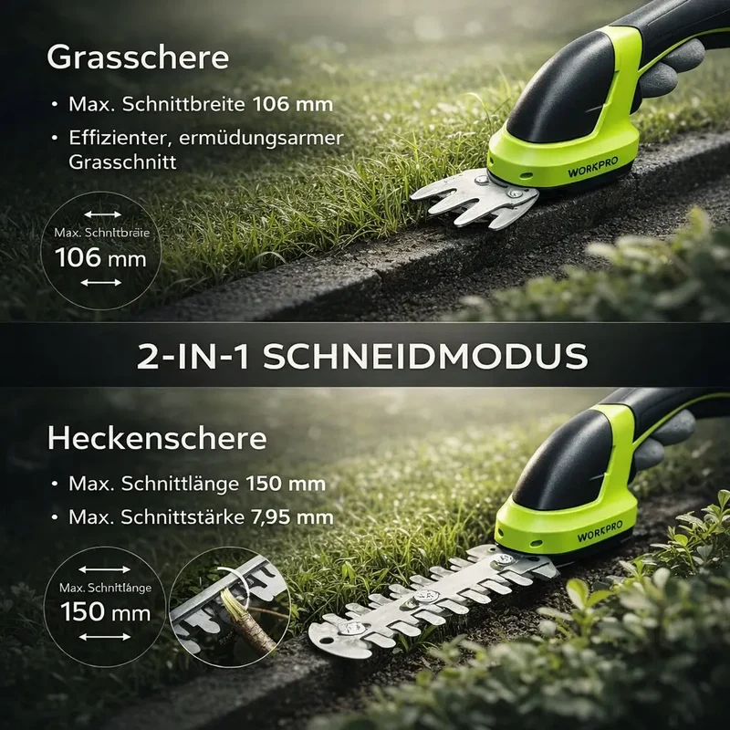 Heckenschere mit Akku | GrünKlinge